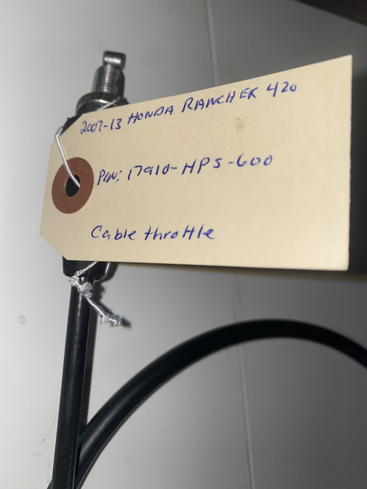 2007-2014 Honda Rancher 420 OEM Throttle Cable1