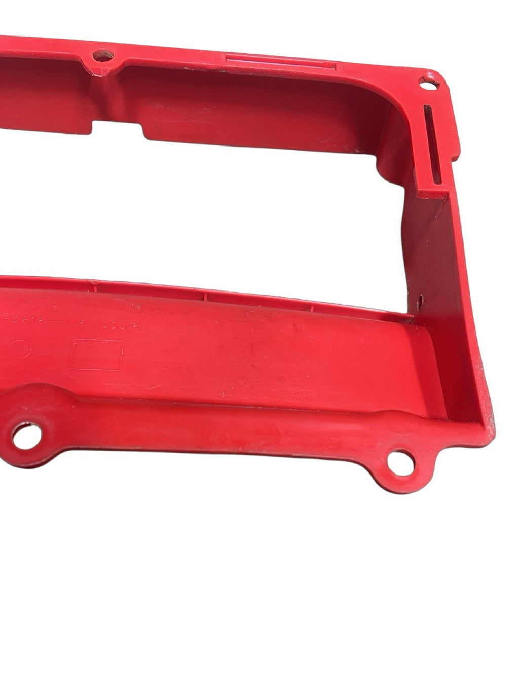 1986 Honda ATC 250SX OEM Tool Box Cover Red 80212-HA6-681ZA2
