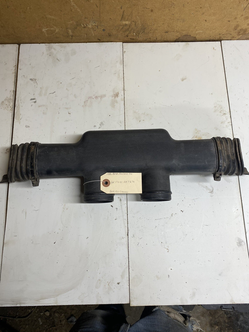 1986 Honda Fourtrax 350 OEM Air Cleaner Duct 17205-HA7-6700