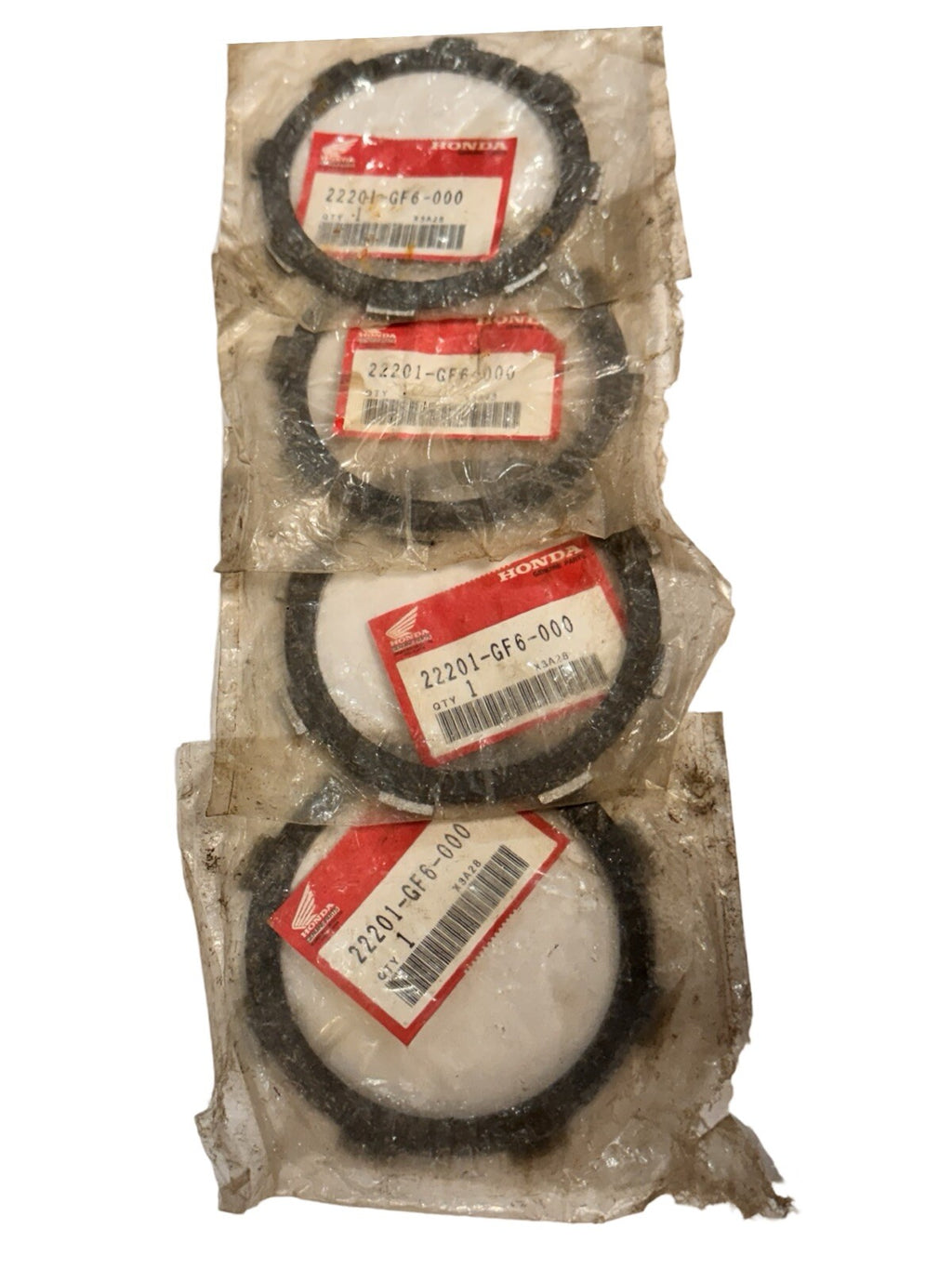 1984 Honda Fourtrax 200 NOS OEM Clutch Friction Plates 22201-ML4-610 (4)1