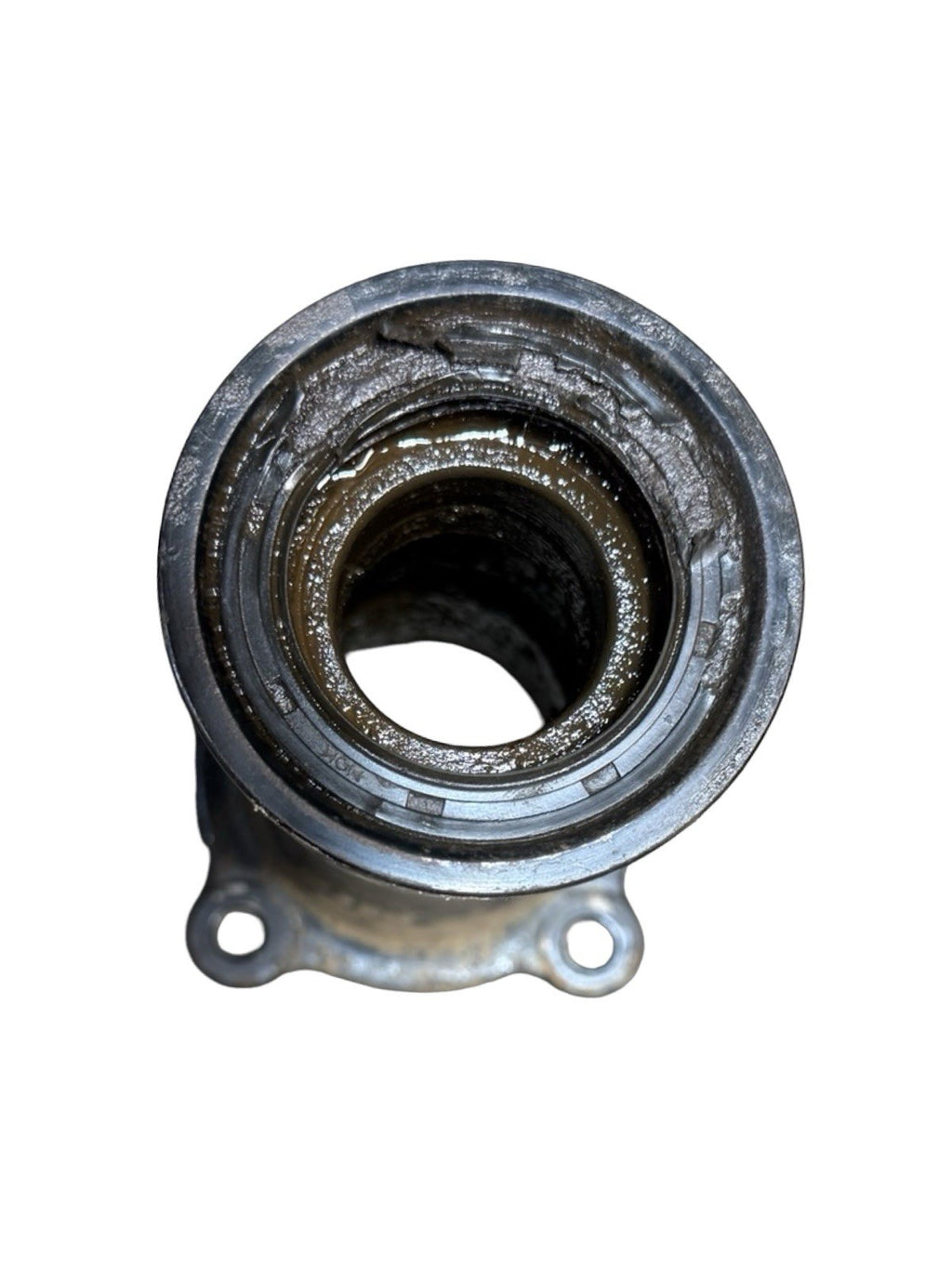 1985-1987 Honda Big Red 250ES OEM Left Side Rear Axle Housing Pipe 52130-HA0-0201