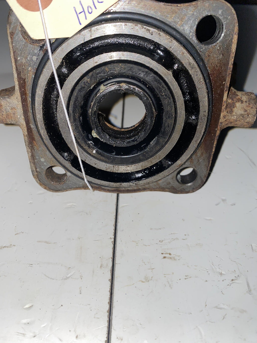 1986 Honda Fourtrax 350 OEM Left Side Knuckle Holder TRX3501