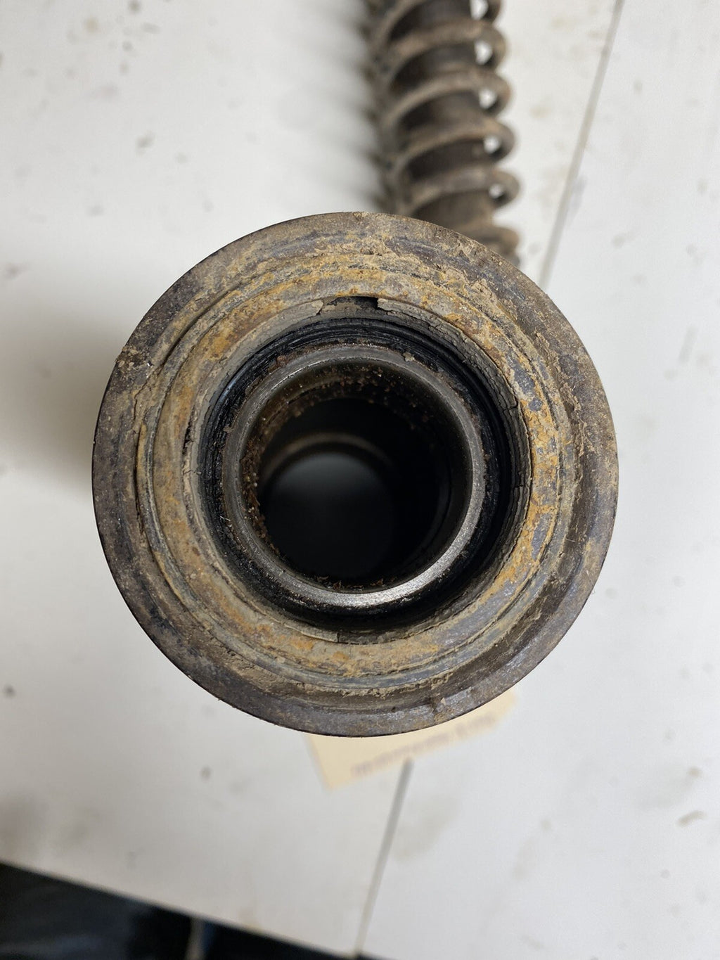 1986 Honda Fourtrax 350 OEM Left Side Rear Axle Tube With Shock 52120-HA7-7702