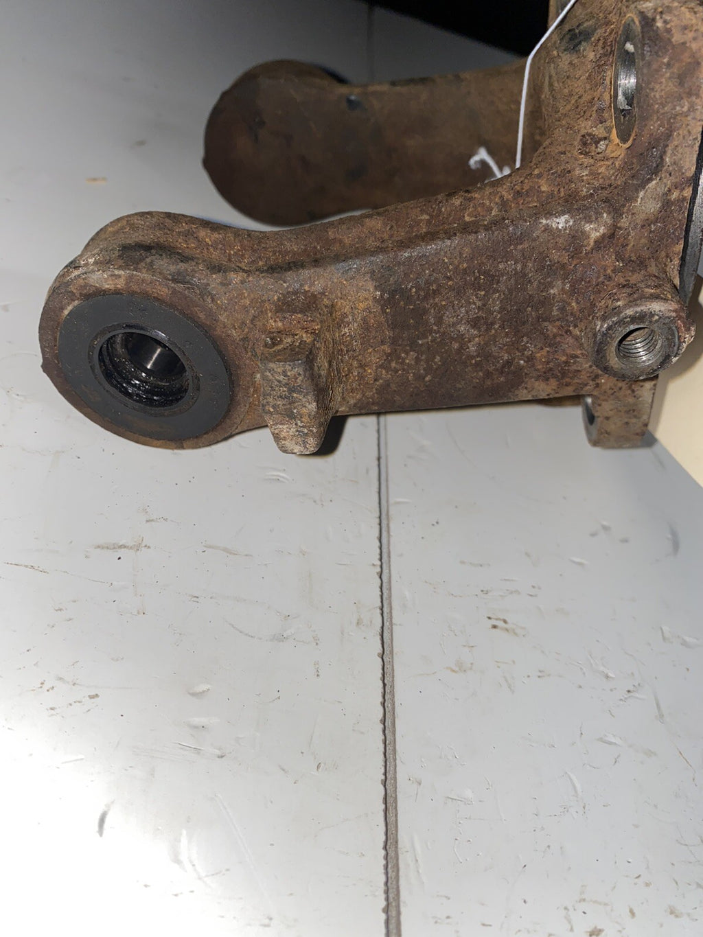 1986 Honda Fourtrax 350 OEM Left Side Knuckle Holder TRX3503