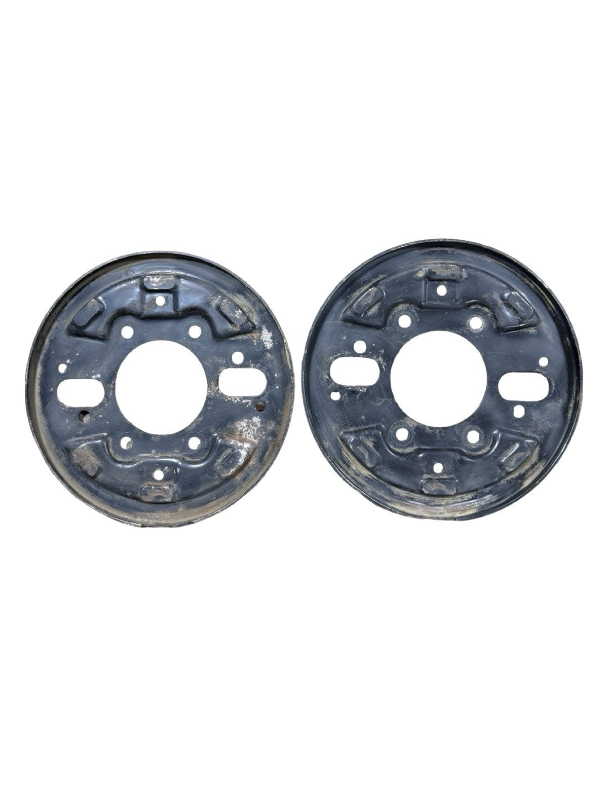 1986-1989 Honda Fourtrax Foreman 350 OEM Front Brake Back Plates 45110-HA7-6711