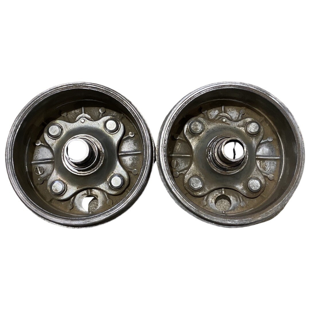 1987 Honda Foreman 350 OEM Front Wheel Hubs & Brake Drums 44622-HA7-6702