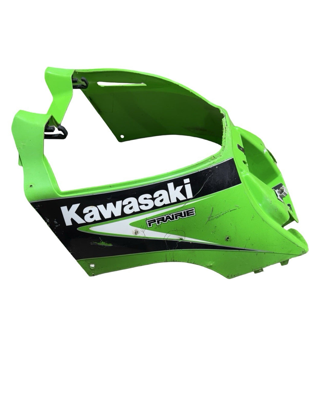 2005-2006 Kawasaki Prairie 700 OEM Team Green Fuel Tank Cover 14091-1423-2900