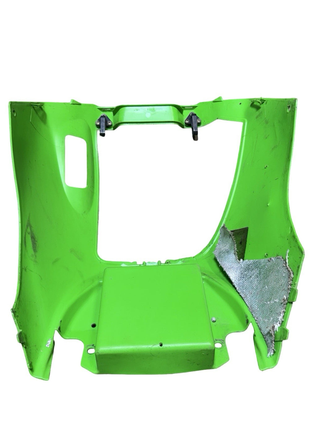 2005-2006 Kawasaki Prairie 700 OEM Team Green Fuel Tank Cover 14091-1423-2909