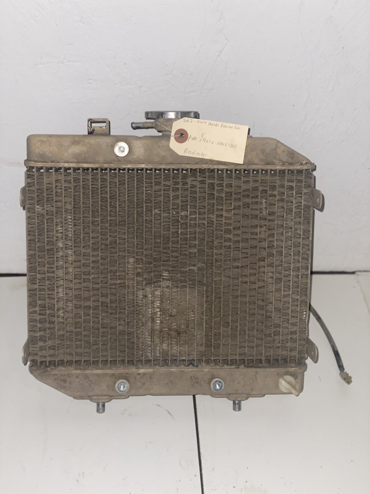 2002-2004 Honda Rubicon 500 OEM Radiator & Fan 19010-HN2-5050