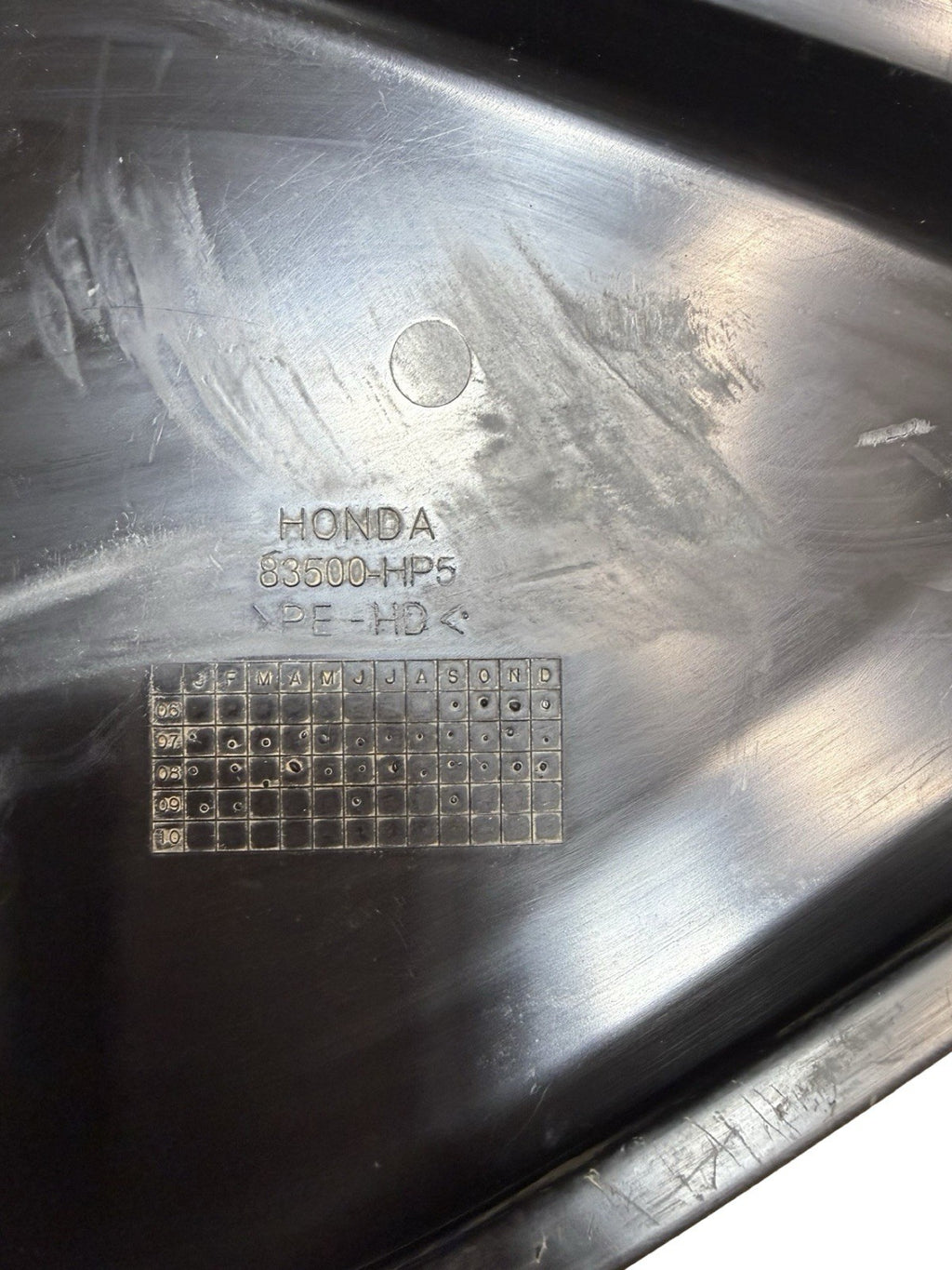 2007-2013 Honda Rancher 420 OEM Right Side Tank Cover 83500-HP5-600ZA6