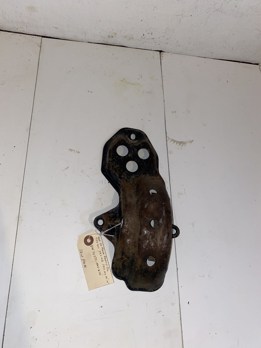 HOnda TRX 350 TRX 400 TRX 450 500 OEM Rear Differential Skid Plate 50355-HN5-6701