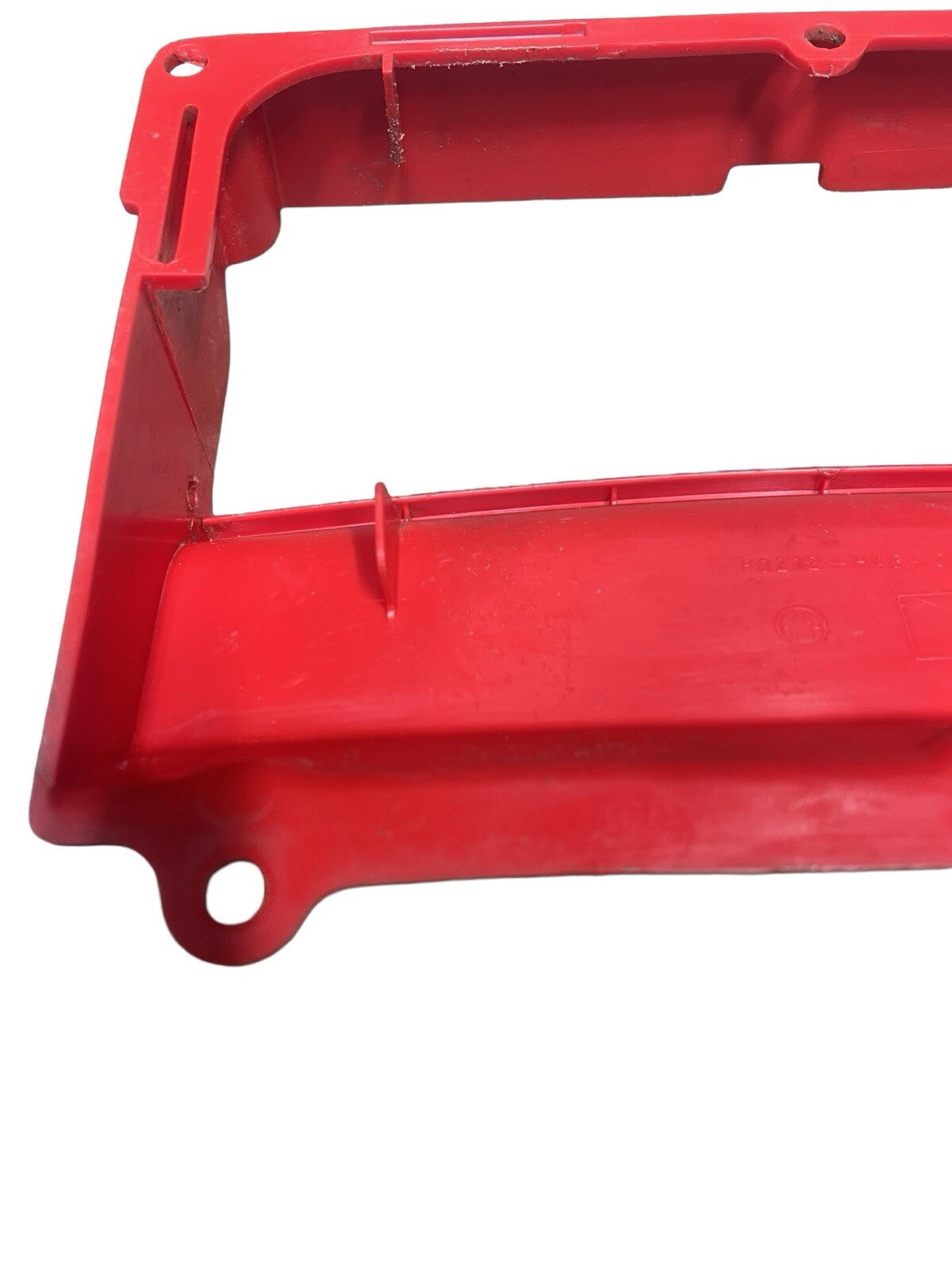 1986 Honda ATC 250SX OEM Tool Box Cover Red 80212-HA6-681ZA3