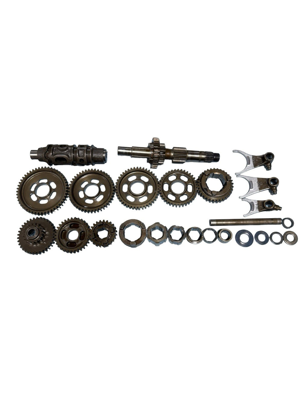 1985-1987 Honda Big Red 250ES OEM Complete Transmission Gears Assembly 0