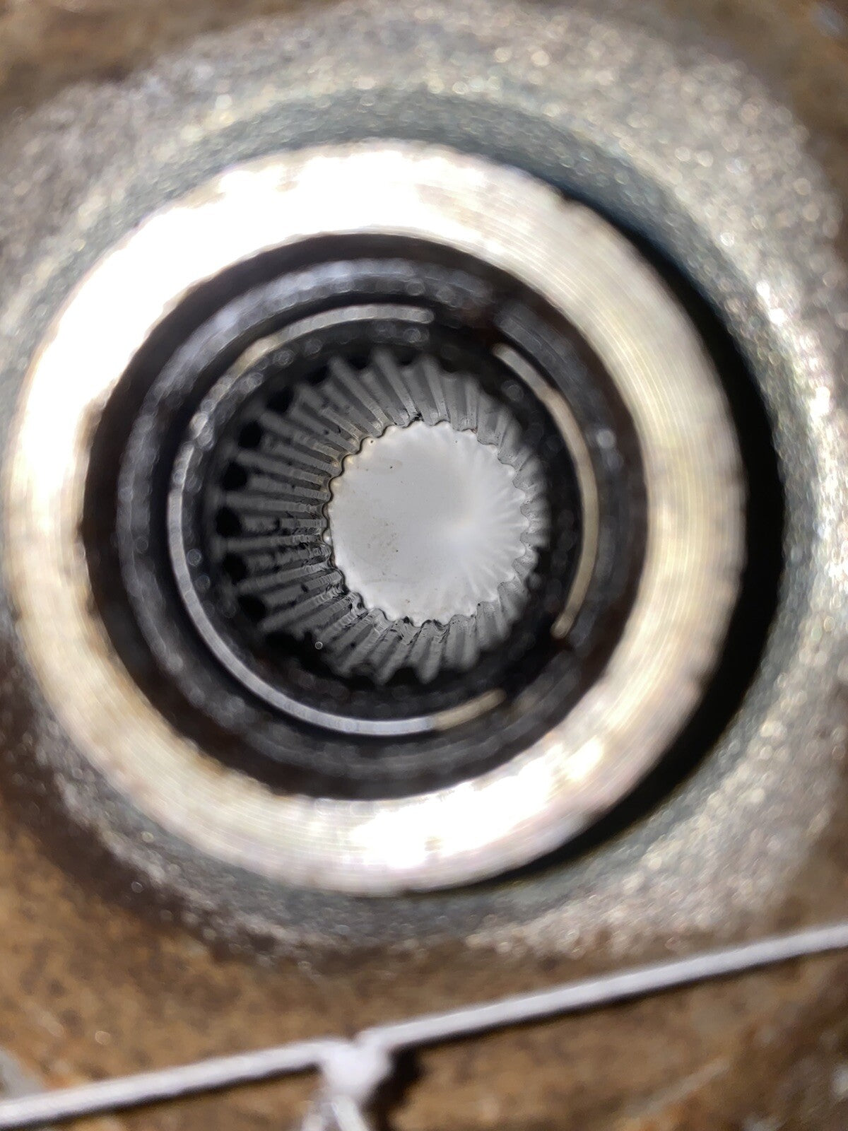 1986-88 Honda Fourtrax 350 OEM Left Side Rear Hub Assembly1