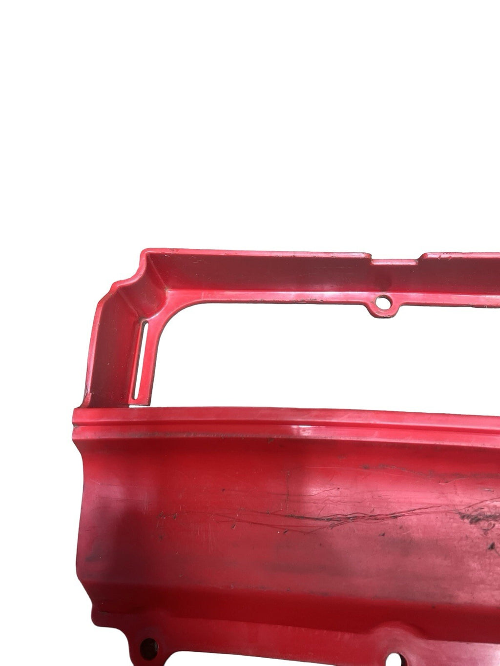 1986 Honda ATC 250SX OEM Tool Box Cover Red 80212-HA6-681ZA8