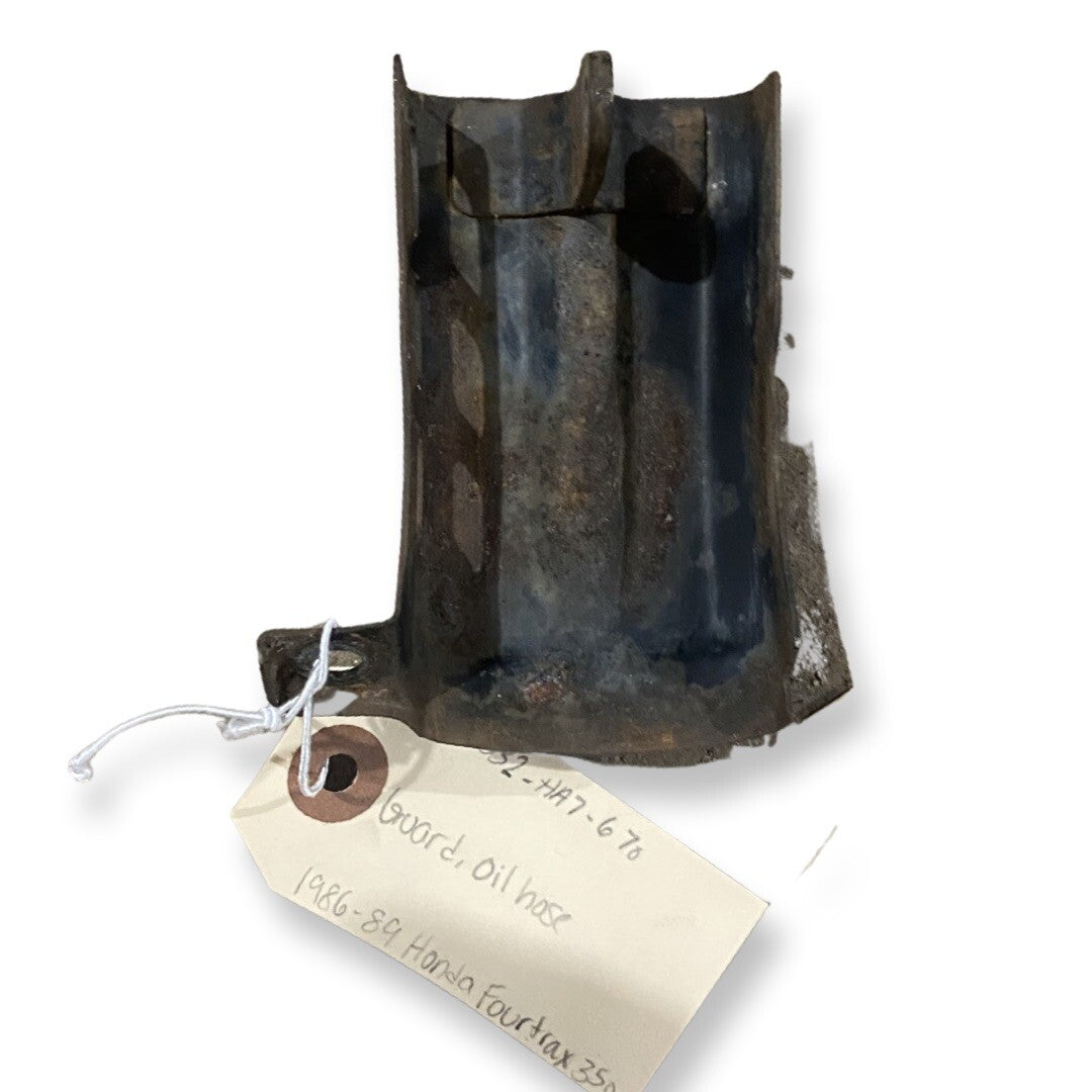 1986-1989 Honda Fourtrax Foreman 350 OEM Oil Line Cover 11332-HA7-6701