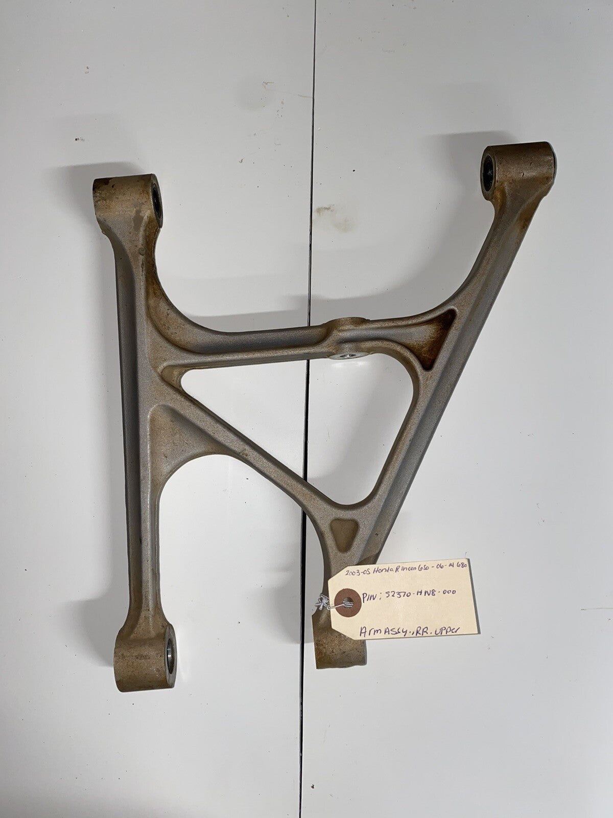 2003-2005 Honda Rincon 650 OEM Rear Upper A-Arm 0