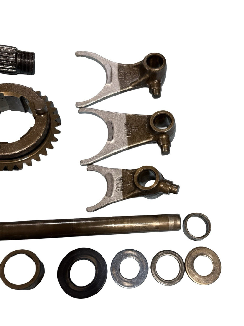 1985-1987 Honda Big Red 250ES OEM Complete Transmission Gears Assembly 3