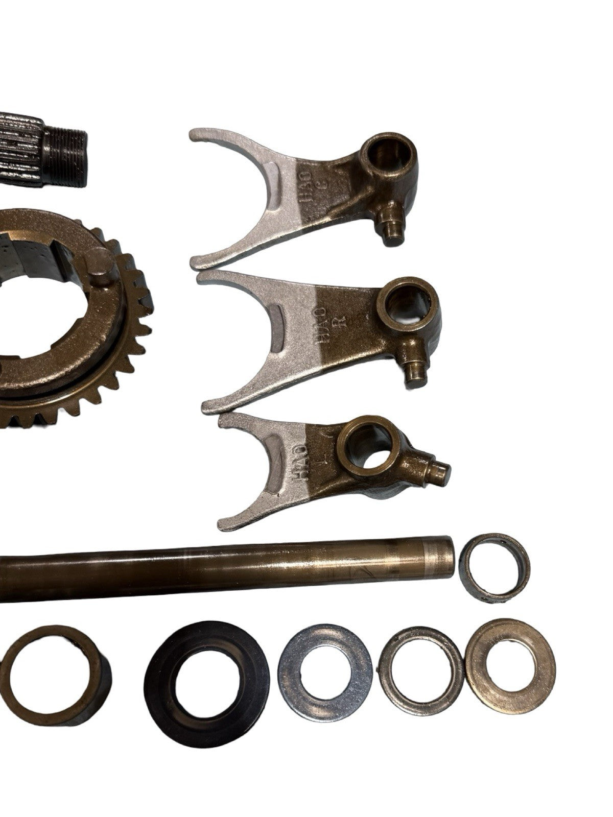 1985-1987 Honda Big Red 250ES OEM Complete Transmission Gears Assembly 3