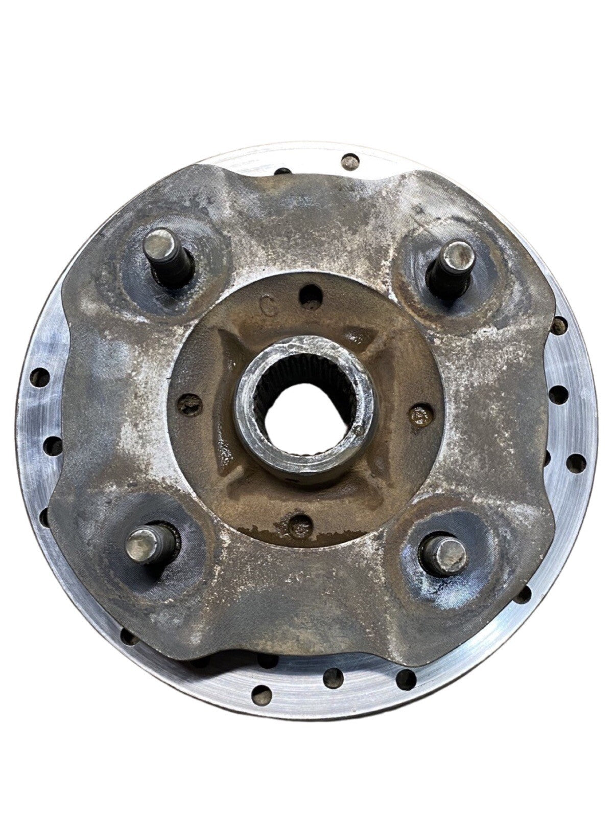 1999 Yamaha Big Bear 350 OEM Front Brake Disc & Hub 4KB-2582T-00-000